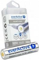 Фото - Аккумулятор / батарейка everActive Silver Line 1x18650 2600 mAh micro USB 