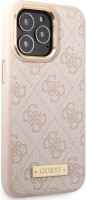 Фото - Чехол GUESS Logo Plate MagSafe for iPhone 13 Pro 