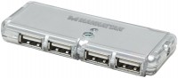 Фото - Картридер / USB-хаб MANHATTAN Classic Desing 4 ports USB 2.0 