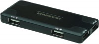 Фото - Картридер / USB-хаб MANHATTAN Ultra 7 ports USB 2.0 