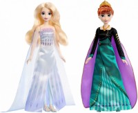 Фото - Кукла Disney Queen Anna & Elsa the Snow Queen HMK51 