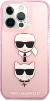 Фото - Чехол Karl Lagerfeld Glitter Karl's and Choupette for iPhone 13 Pro 