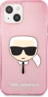 Фото - Чехол Karl Lagerfeld Glitter Karl's Head for iPhone 13 Mini 