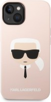 Фото - Чехол Karl Lagerfeld Slilicone Karl's Head Magsafe for iPhone 14 Plus 