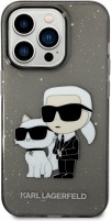 Фото - Чехол Karl Lagerfeld Glitter Karl's and Choupette for iPhone 14 Pro 