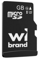 Фото - Карта памяти Wibrand microSD UHS-1 U3 with Adapter 128 ГБ
