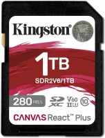 Фото - Карта памяти Kingston Canvas React Plus V60 SD 1 ТБ