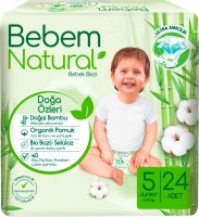 Фото - Подгузники Bebem Natural 5 / 24 pcs 