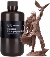 Фото - Пластик для 3D печати Elegoo Standard Resin 8K Red Clay 1kg 1 кг  коричневый