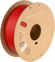 Фото - Пластик для 3D печати Polymaker PolyTerra PLA Army Red 1kg 1 кг  красный