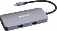 Фото - Картридер / USB-хаб Verbatim USB-C Pro Multiport Hub CMH-05 