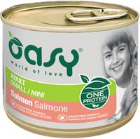 Фото - Корм для собак OASY One Animal Protein Adult Small/Mini Salmon 200 g 1 шт