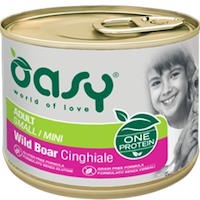 Фото - Корм для собак OASY One Animal Protein Adult Small/Mini Wild Boar 200 g 1 шт