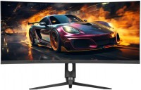 Фото - Монитор QUBE Overlord C34UQ180HC 34 "  черный