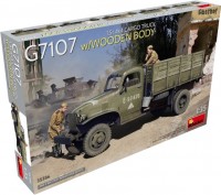 Фото - Сборная модель MiniArt G7107 15t 4x4 Cargo Truck with Wooden Body (1:35) 