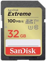 Фото - Карта памяти SanDisk Extreme Plus SD UHS-I U3 Class 10 32 ГБ