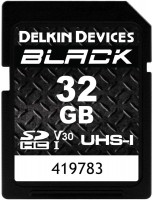 Фото - Карта памяти Delkin Devices BLACK SD UHS-I V30 256 ГБ