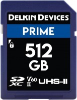 Фото - Карта памяти Delkin Devices PRIME UHS-II V60 SDXC 512 ГБ