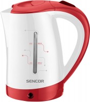 Фото - Электрочайник Sencor SWK 150RD 1100 Вт 0.5 л  красный