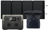 Фото - Зарядная станция EcoFlow RIVER 2 Max + SP160W + BAG 