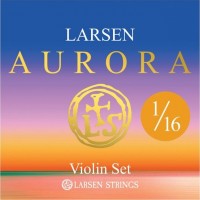 Фото - Струны Larsen Aurora Violin String Set 1/16 Size Medium 