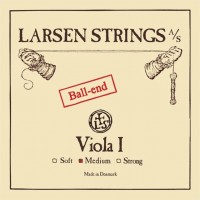 Фото - Струны Larsen Virtuoso Viola String Set Medium Ball End 