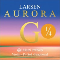Фото - Струны Larsen Aurora Violin G String 1/4 Size Medium 