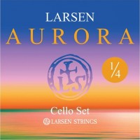 Фото - Струны Larsen Aurora Cello String Set 1/4 Size Medium 