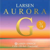 Фото - Струны Larsen Aurora Cello G String 3/4 Size Medium 