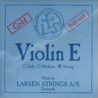 Фото - Струны Larsen Violin E String Gold Plated Ball End Heavy 
