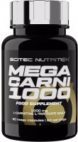 Фото - Сжигатель жира Scitec Nutrition Mega Carni 1000 60 cap 60 шт