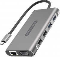 Фото - Картридер / USB-хаб Sitecom USB-C Multiport Pro 