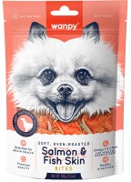 Фото - Корм для собак Wanpy Soft Salmon/Fish Skin Bites 100 g