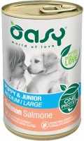 Фото - Корм для собак OASY One Animal Protein Puppy Medium/Large Salmon 400 g 1 шт