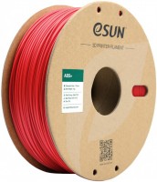 Фото - Пластик для 3D печати eSUN ABS+ Red 1kg 1 кг  красный