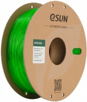 Фото - Пластик для 3D печати eSUN eTPU-95A Transparent Green 1kg зеленый