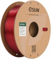 Фото - Пластик для 3D печати eSUN eTPU-95A Transparent Red 1kg красный