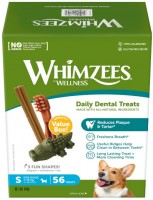 Фото - Корм для собак Whimzees Dental Treasts Variety Value S 840 g 56 шт
