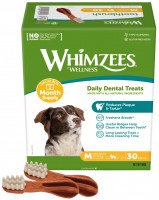 Фото - Корм для собак Whimzees Dental Treasts Toothbrush M 30 шт