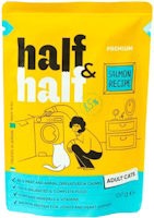 Фото - Корм для кошек Half&Half Adult Salmon Pouch 6 pcs