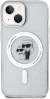 Фото - Чехол Karl Lagerfeld Karl&Choupette Glitter MagSafe for iPhone 15 