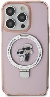 Фото - Чехол Karl Lagerfeld Ring Stand Karl&Choupette MagSafe for iPhone 15 Pro 