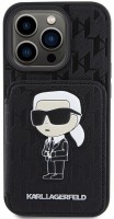 Фото - Чехол Karl Lagerfeld Cardslots Stand for iPhone 15 Pro 