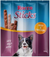 Фото - Корм для собак Rocco Sticks Beef/Chicken 120 g 4 шт