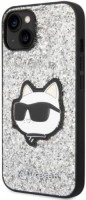 Фото - Чехол Karl Lagerfeld Glitter Choupette Patch for iPhone 14 