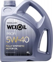 Фото - Моторное масло Wexoil Profi 5W-40 4 л