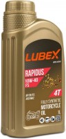 Фото - Моторное масло Lubex Rapidus 4T FS 10W-40 1L 1 л