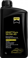 Фото - Моторное масло Kraft Euro SN 5W-40 1 л