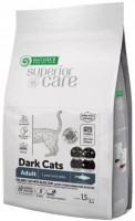 Фото - Корм для кошек Natures Protection Adult Dark Cats Herring 1.5 kg 