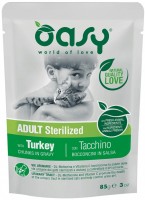 Фото - Корм для кошек OASY Lifestage Sterilized Turkey Pouch 85 g 